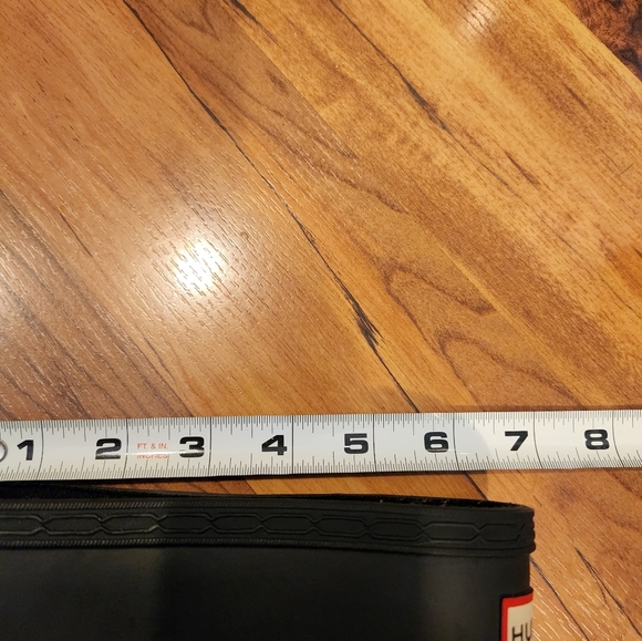 Hunter Matte Black Tall Rain Boots - Picture 8 of 11